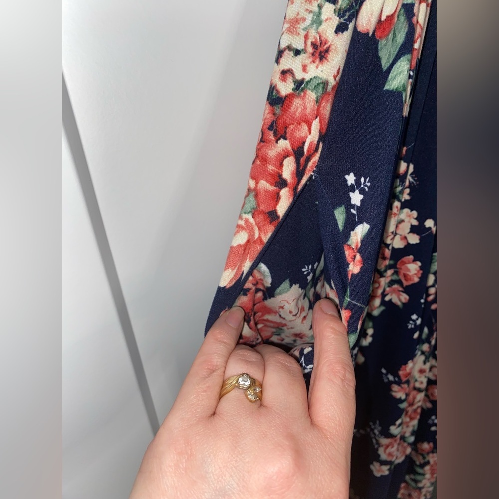 3 for $15! | Women’s Tall M | REB & J. | Sleeveless Maxi Dress | floral - Picture 9 of 13